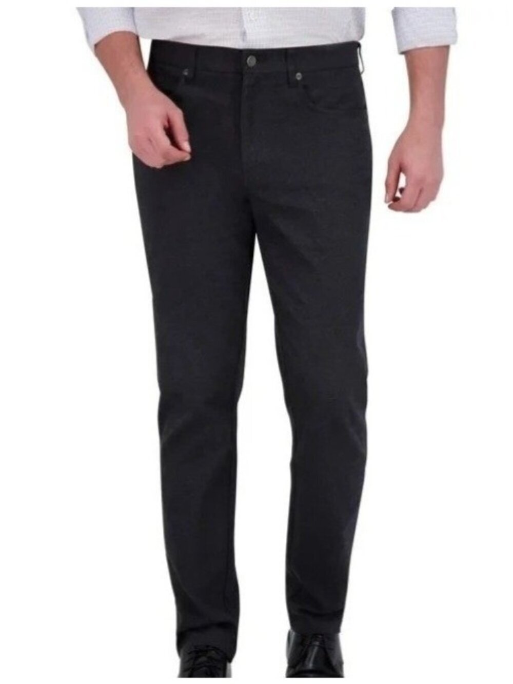 NWT Kirkland Signature Men's 30x32 Brushed 5-Pocket Pants Charcoal Gray
